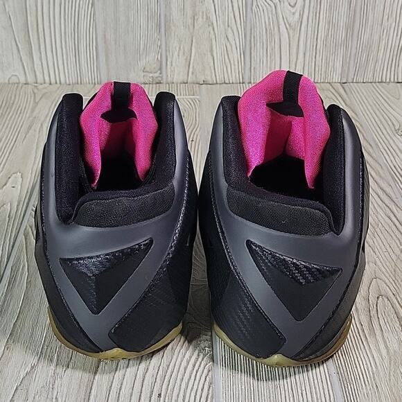 Nike LeBron Miami Nights Black Grey Silver Mens Size 13 main image 5